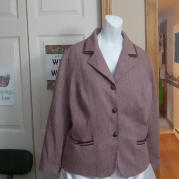 Studio 1940 Jackets & Blazers - Pink tweed blazer